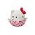 Hello Kitty Sanrio Squishmallows – Pelúcia Fofa com Estampa de Corações e Asinhas - Imagem 2