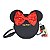 Bolsa Minnie Mouse Redonda com Laço de Paetês, Orelhas e Alça Transversal - Imagem 2