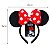 Tiara Minnie Mouse Com Luzes Coloridas Disney Original - Imagem 6