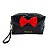 Necessaire Brilhosa da Minnie com Zíper Dourado, Alça de Mão e Design Exclusivo - Imagem 2