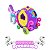 Carruagem Encantada Musical Infantil com Luzes e Bate e Volta Pica Pau - Brinquedo Divertido - Imagem 3