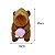Capivara de Pelúcia com Sorvete Rosa – Presente Criativo e Colecionável de 25cm - Imagem 4