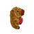 Capivara de Pelúcia com Morango Vermelho – Antialérgica e Perfeita para Presentear – 25cm - Imagem 3