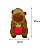 Capivara de Pelúcia com Morango Vermelho – Antialérgica e Perfeita para Presentear – 25cm - Imagem 4
