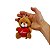 Ursinho de Pelúcia com Coração Amor e Chaveiro – 11cm – Lembrancinha Fofa - Imagem 1