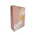 Sacola Presente Papel Cartão Rosa com Dourado 42x30cm com Alça de Cordão Reforçada - Imagem 1