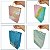 Kit 12 Sacolas Para Presente Tamanho G Papel Cartão Sortidas Com Estampa Decorativa - Imagem 3