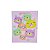 Sacola de Presente Infantil Gatinhos Coloridos em Papel Cartão com Alça Rosa 32x26x10cm - Imagem 2