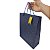 Sacola Presente Luxo Azul com Relevo e Alça de Cordão – Tamanho Médio 32x26x10cm - Imagem 3