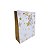 Sacola Presente Luxo 32x26cm Estampa de Estrelas Douradas com Alça Cordão e Tag For You - Imagem 1