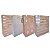 Kit 12 Sacolas Presente Rosé Gold Tamanho Médio Estampas Sortidas com Alça e Tag Decorativa - Imagem 1