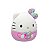 Pelúcia Hello Kitty Squishmallows Sunny 26cm Sanrio com Coração Estampado e Laço Colorido - Imagem 2