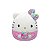 Pelúcia Hello Kitty Squishmallows Sunny 26cm Sanrio com Coração Estampado e Laço Colorido - Imagem 1