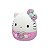 Pelúcia Hello Kitty Squishmallows Sunny 26cm Sanrio com Coração Estampado e Laço Colorido - Imagem 3