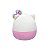 Pelúcia Hello Kitty Squishmallows Sunny 26cm Sanrio com Coração Estampado e Laço Colorido - Imagem 5