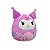 Pelúcia Kuromi Squishmallows Hello Kitty and Friends 23cm Sunny Brinquedos Original Sanrio - Imagem 2