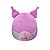 Pelúcia Kuromi Squishmallows Hello Kitty and Friends 23cm Sunny Brinquedos Original Sanrio - Imagem 4