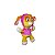 Pelúcia Skye Patrulha Canina Ty Beanie Babies 20cm Original Macia Rosa e Segura Para Crianças - Imagem 4