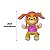 Pelúcia Skye Patrulha Canina Ty Beanie Babies 20cm Original Macia Rosa e Segura Para Crianças - Imagem 5
