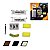 Kit Maquiagem Halloween Zumbi com Dentadura, Sangue Falso, Tintas e Látex Líquido Horror Make - Imagem 2