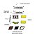 Kit Maquiagem Halloween Zumbi com Dentadura, Sangue Falso, Tintas e Látex Líquido Horror Make - Imagem 3