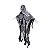 Enfeite Fantasma Decorativo Halloween 85cm com Luz Piscante e Som Ativado por Toque - Imagem 2