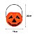Balde Halloween Abóbora com Alça 17cm Ideal para Doces, Fantasias e Decoração Temática - Imagem 5