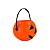 Balde Halloween Abóbora com Alça 17cm Ideal para Doces, Fantasias e Decoração Temática - Imagem 4
