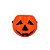 Kit com 5 Baldinhos de Abóbora Halloween Ideal para Doces, Festas e Decoração - Imagem 2