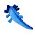 Axolote de Pelúcia Azul 44cm Fizzy Toys – Macio, Seguro e Antialérgico - Imagem 6