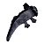Axolote de Pelúcia Fizzy Toys Cinza 44cm Macia Antialérgica Infantil - Imagem 5