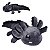 Axolote de Pelúcia Fizzy Toys Cinza 44cm Macia Antialérgica Infantil - Imagem 1