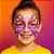 Kit Pintura Facial Borboleta Infantil Funny Make Pica Pau Lavável - Imagem 3