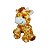 Girafa De Pelúcia Fizzy Toys 26cm Super Macia Presente Infantil - Imagem 3