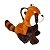 Panda Vermelho de Pelúcia 25cm Macio com Detalhes Marrom - Imagem 4