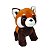 Panda Vermelho de Pelúcia 25cm Macio com Detalhes Marrom - Imagem 3