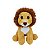 Leão de Pelúcia Safari Fizzy Toys 30cm Macio Seguro Infantil Decoração - Imagem 1