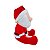 Papai Noel de Pelúcia Fizzy Toys Decoração Natalina Presente Temático - Imagem 4