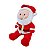 Papai Noel de Pelúcia Fizzy Toys Decoração Natalina Presente Temático - Imagem 3