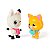 Figuras Gabby’s Dollhouse Pack 2 Sunny Pandy Paws e Chumsley - Imagem 2