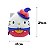 Pelúcia Squishmallows Hello Kitty 24cm Sunny Halloween Sanrio Oficial - Imagem 5