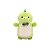 Pelúcia Squishmallows Danny Dino Verde 26cm Sunny Original e Macia - Imagem 1