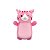Pelúcia Squishmallows Geraldine Gatinho Rosa 26cm Sunny Original - Imagem 1