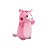 Pelúcia Squishmallows Geraldine Gatinho Rosa 26cm Sunny Original - Imagem 2