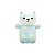 Pelúcia Squishmallows Me Abraça Banks Ursinho Azul 26cm Sunny Original - Imagem 1