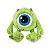 Bicho de Pelúcia Disney Mike Wazowski Monstros S.A. 30cm Big Feet Original - Imagem 1