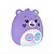 Pelúcia Squishmallows Ursinhos Carinhosos Share Bear Roxo Carinhosa 20cm - Imagem 3