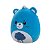Pelúcia Squishmallows Ursinhos Carinhosos Grumpy Bear Azul Zangadinho 20cm - Imagem 4