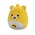 Pelúcia Squishmallows Ursinhos Carinhosos Sol Funshine Bear Amarelo 20cm - Imagem 4