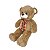 Urso de Pelúcia Fizzy Toys 73cm Marrom Pernas Longas com Laço Xadrez - Imagem 3